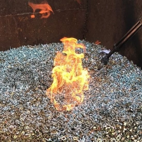 ทำลายชิ้นส่วนอะไหล่อุตสาหกรรม โรงงานนวนคร